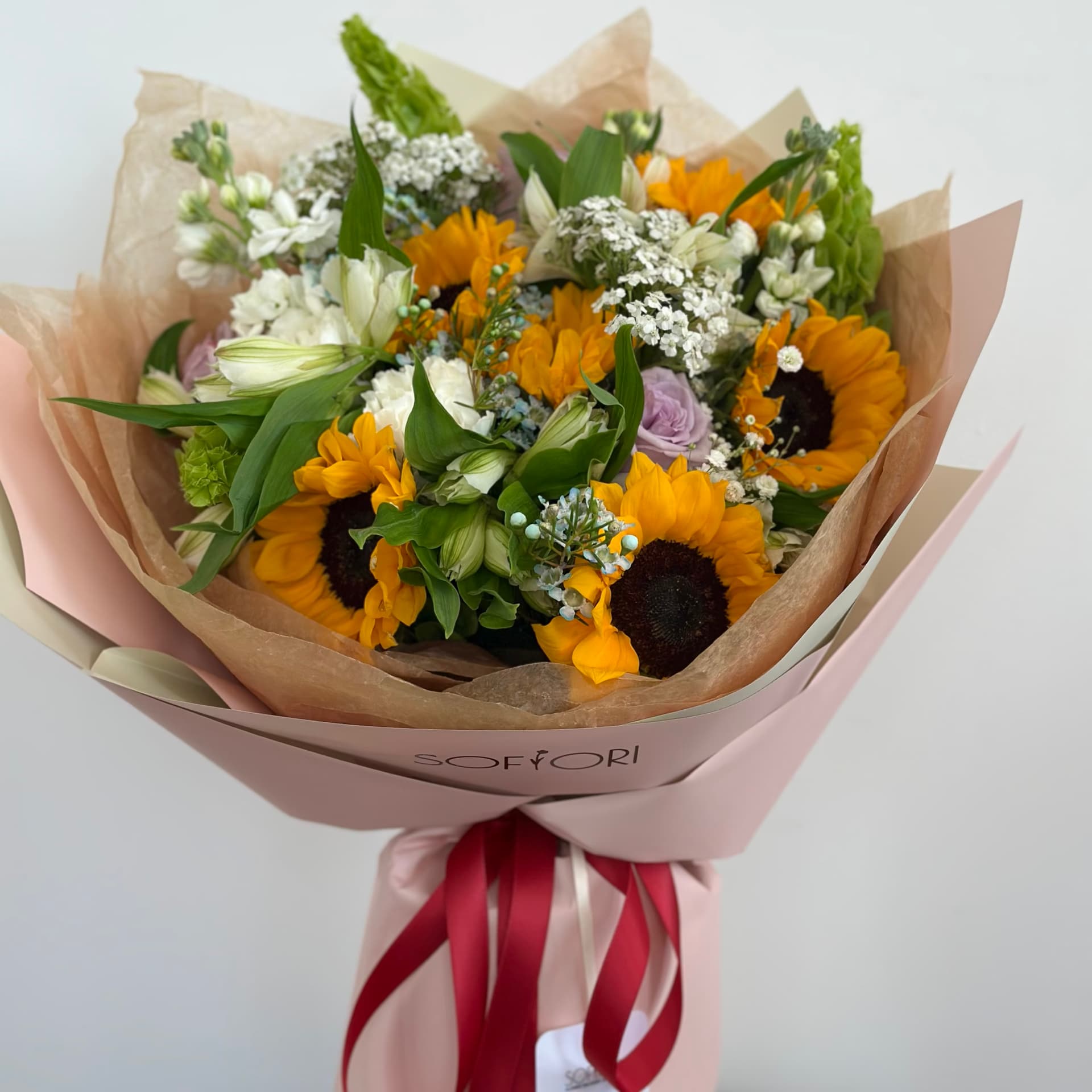 Sunflowers & Alstroemeria